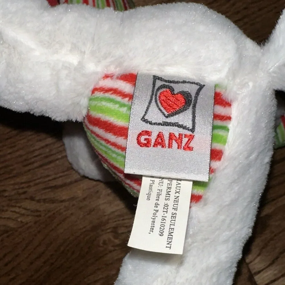 Ganz Minty Moose Plush Christmas Winter